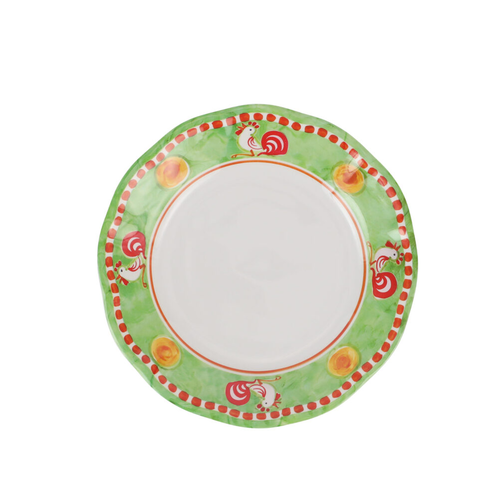 Melamine Campagna Gallina Salad Plate by VIETRI