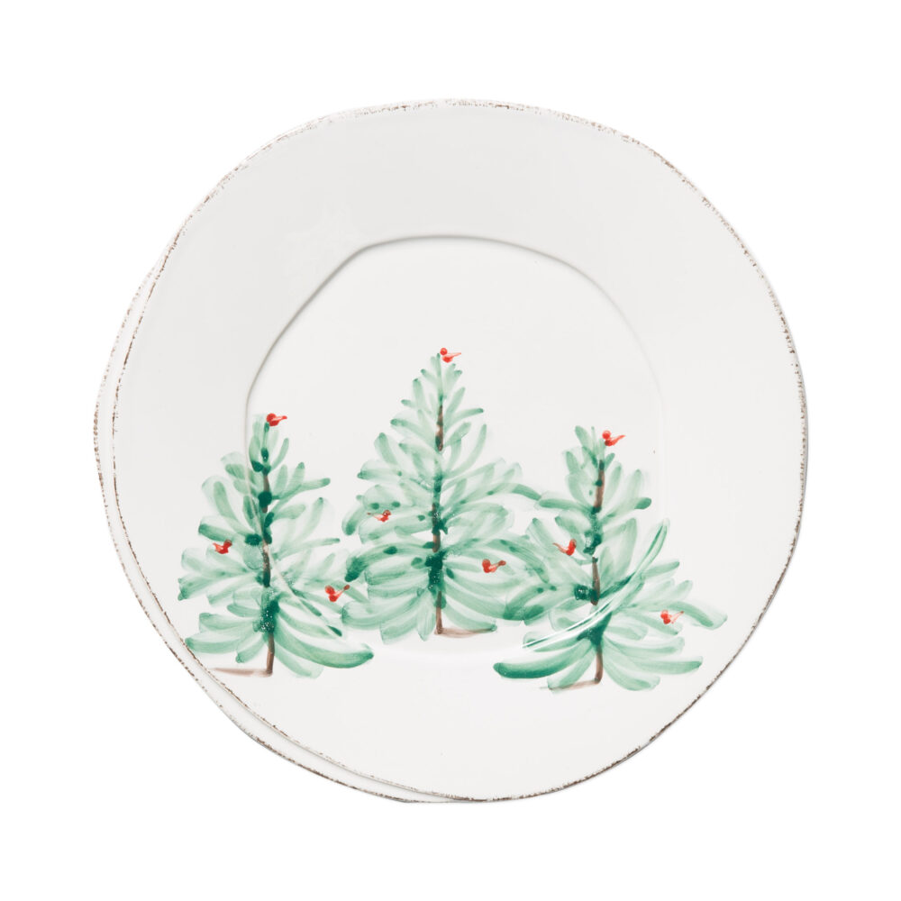 Melamine Lastra Holiday Dinner Plate by VIETRI