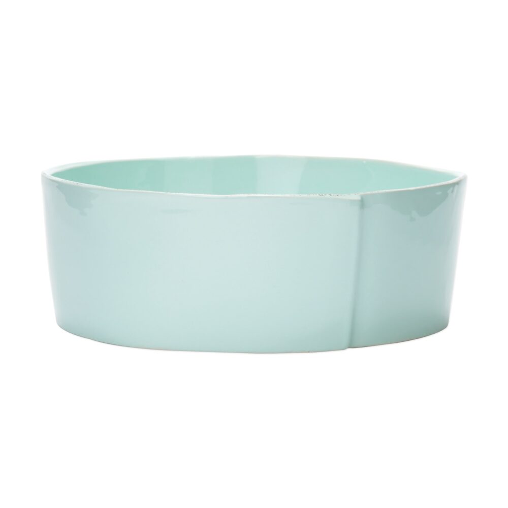 Lastra Aqua Large Serving Bowl by VIETRI