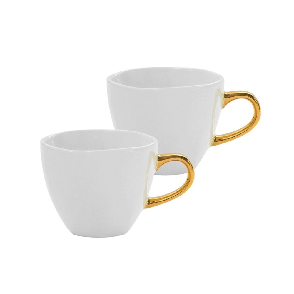 Good Morning White Coffee Cup Set of 2 in a Gift Pack by Urban Nature Culture - Image 2