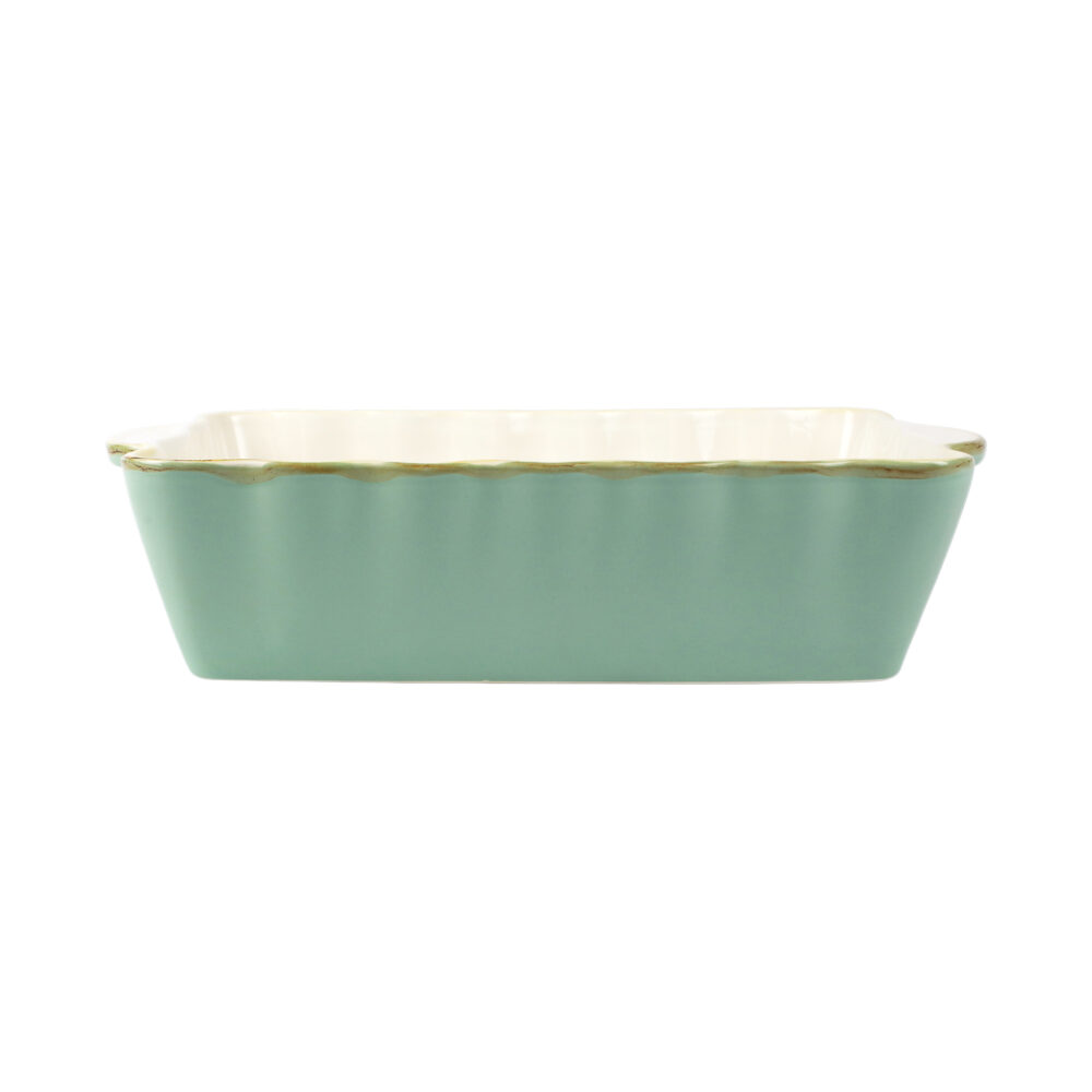 Italian Bakers Aqua Medium Rectangular Baker by VIETRI