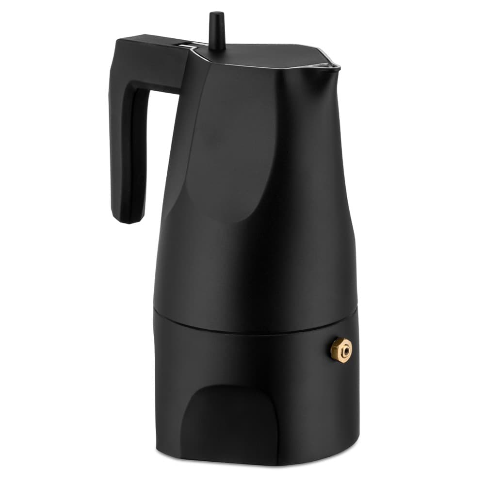 Alessi - 3 Cup Ossidiana Espresso Coffee Maker