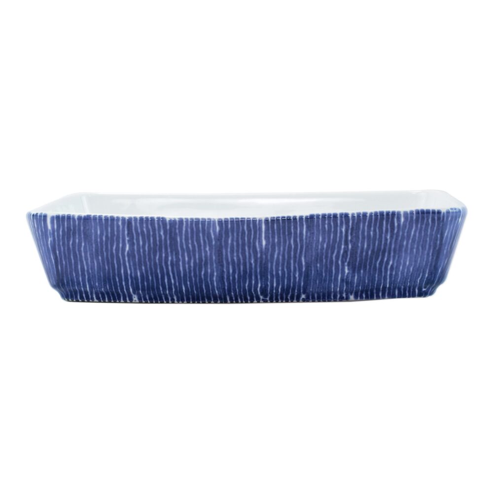 Santorini Stripe Rectangular Baker by Viva VIETRI