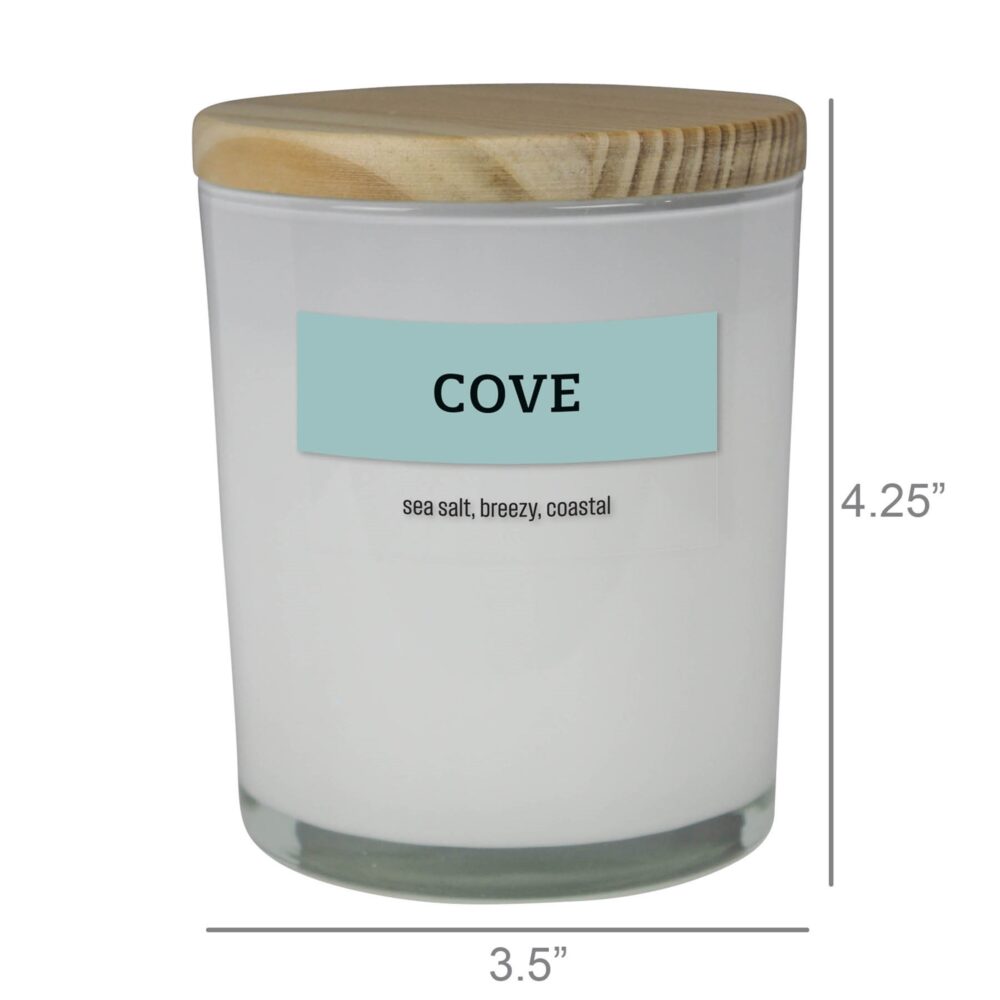 Element Cove Sea Salt Candle by HomArt - Image 4