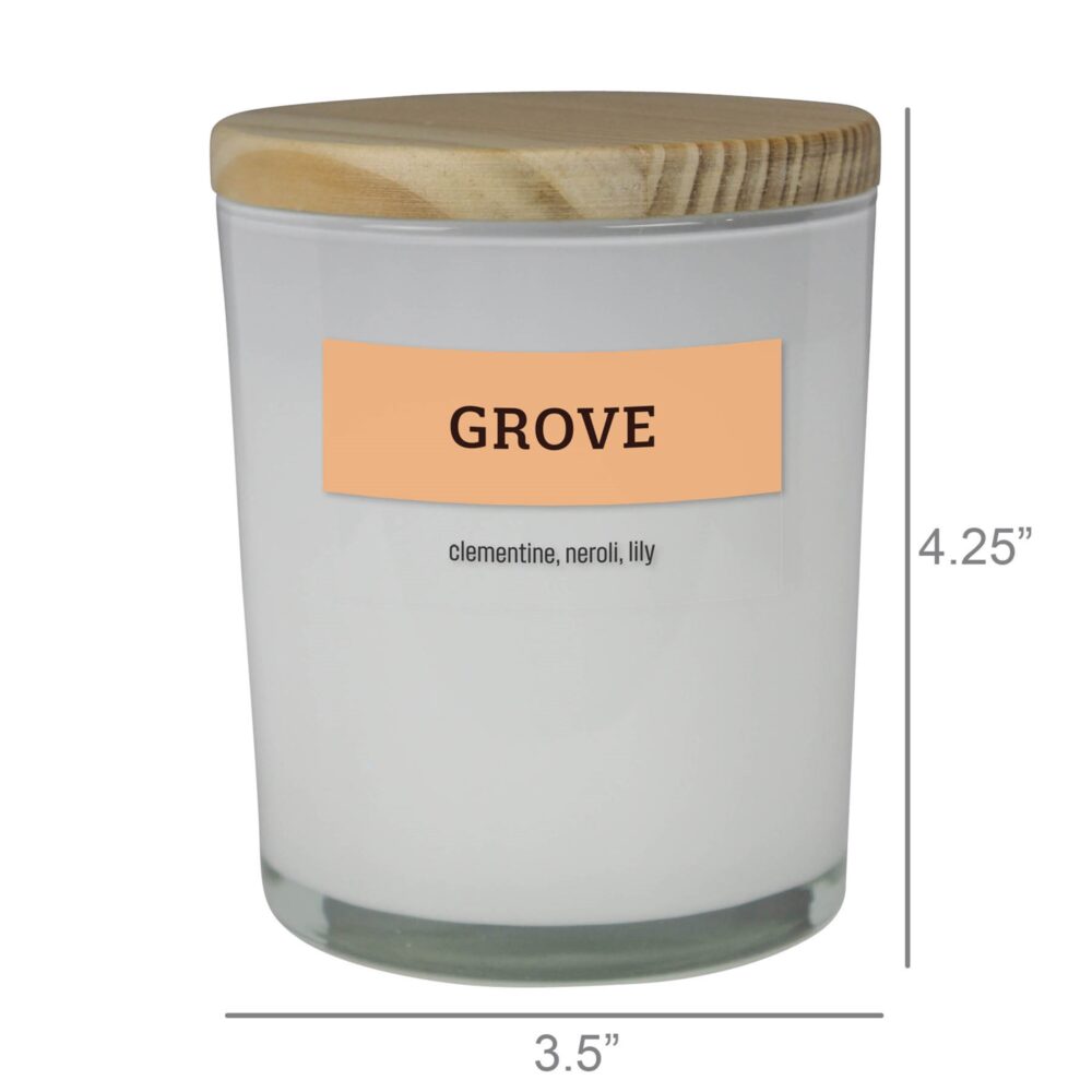 Element Grove Clementine, Neroli and Lily Candle by HomArt - Image 4