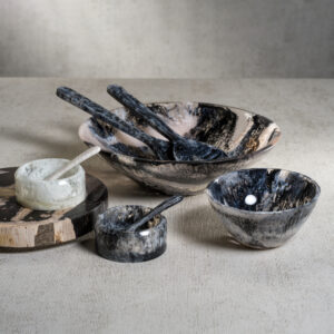 Seppi Resin Serving Bowl by Zodax