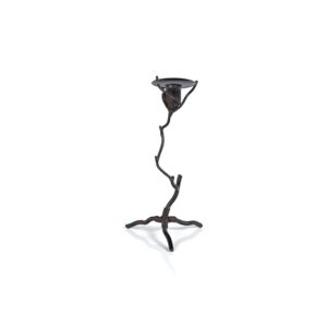 11" Brunel Twig Design Wrought Iron Candleholder   by Zodax