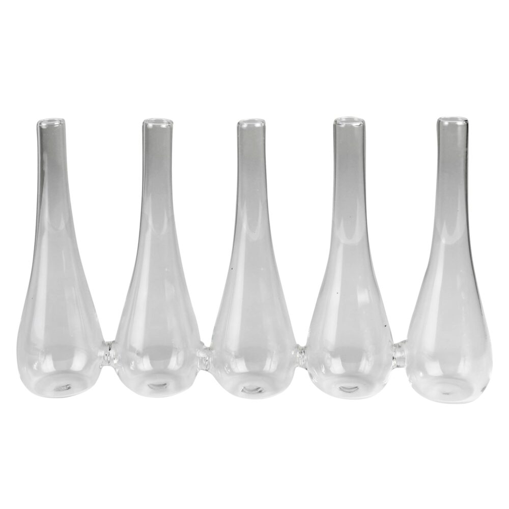 Quadruple Glass Vase by HomArt