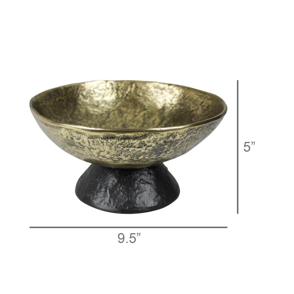 Isola Brass and Black Bowl by HomArt - Image 2