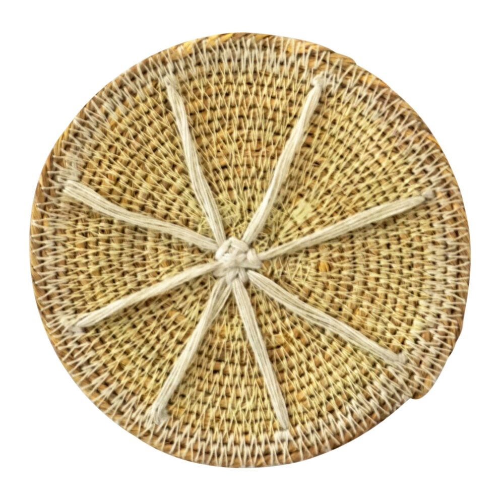 Seagrass Coasters Set of 4 by BIDKhome