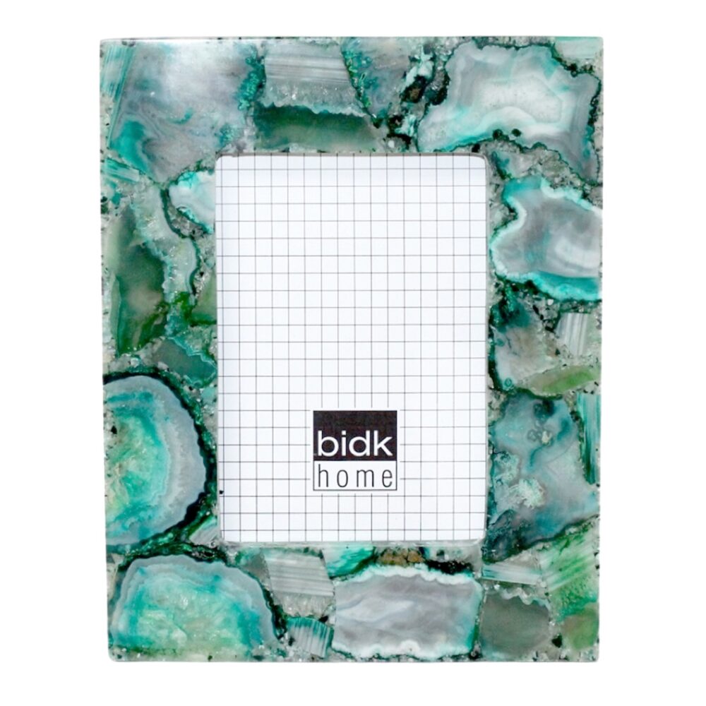 Green Agate 4 x 6 Photo Frame by BIDKhome