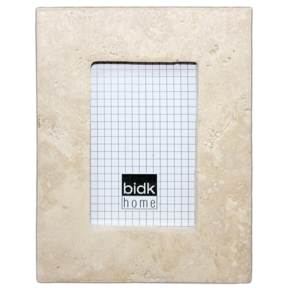 Beige Travertine 4 x 6 Frame by BIDKhome