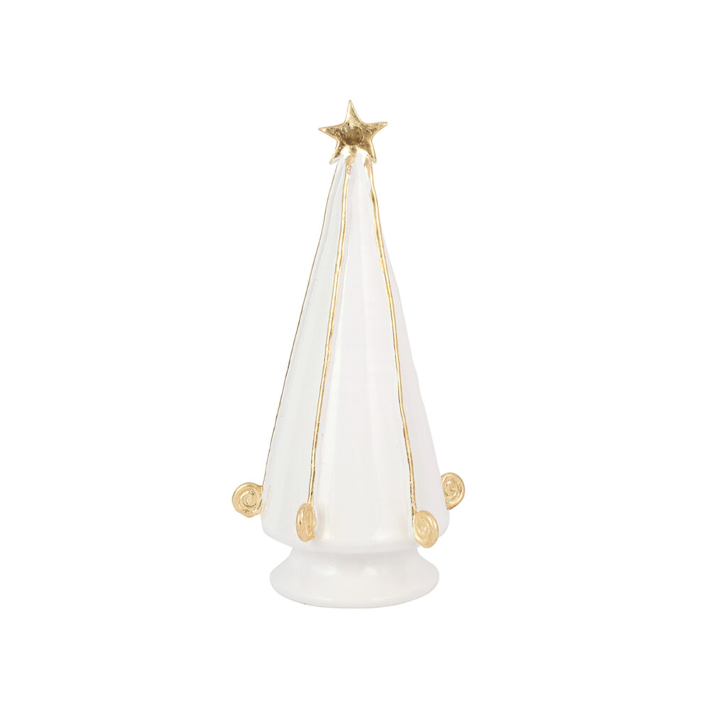 Foresta White Medium Tree with Swirl by VIETRI