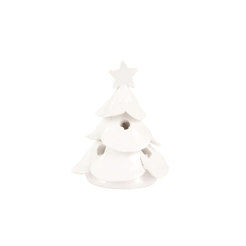 Foresta White Mini Scalloped Tree by VIETRI