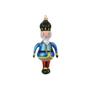 Nutcrackers Figural Blue Nutcracker Ornament by VIETRI