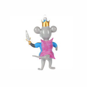 Nutcrackers Figural Mouse King Ornament by VIETRI