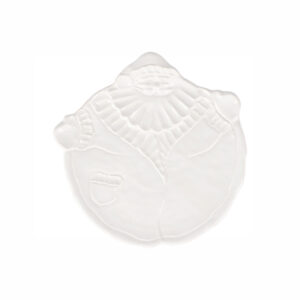 Pietra Natale Figural Santa Salad Plate by VIETRI