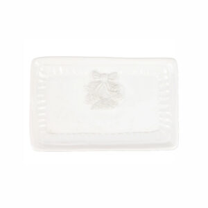 Pietra Natale Wreath Rectangular Tray by VIETRI