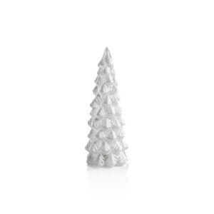 Mireille 2-Piece Set LED Snow Tabletop Trees, Medium by Zodax