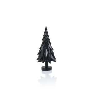 Patrice Black Decorative Tabletop Spruce Tree, Small by Zodax