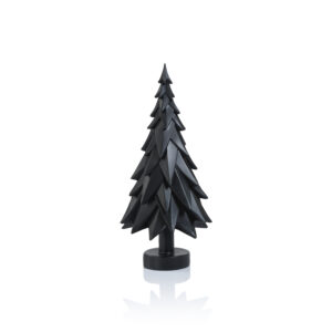 Patrice Black Decorative Tabletop Spruce Tree, Medium by Zodax