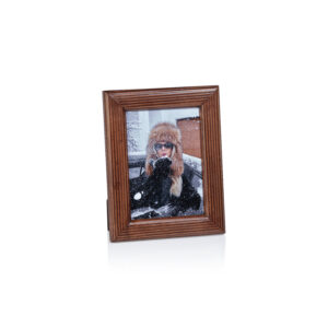 Agung Leather Photo Frame, 5" x 7" by Zodax