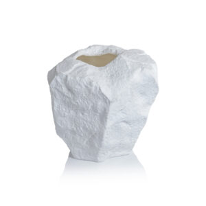 Fremont Rock Fine Bone China Vase  by Zodax