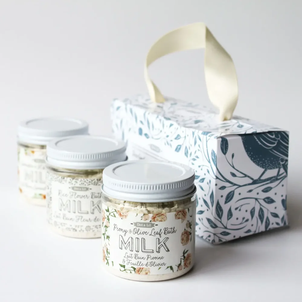 Milk Bath Trio Gift Set by Dot & Lil